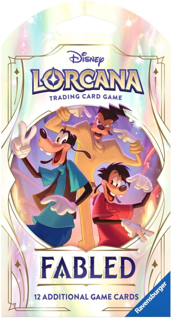 Pre-order: begin september Disney Lorcana TCG – Fabled Sleeved Boosterpack – Set 9 – Engels