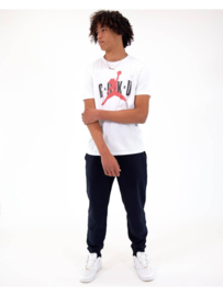 Air Goku T-Shirt - Dragon Ball Z Sports Logo T-Shirt - White