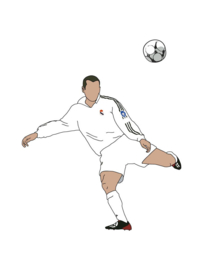 T-shirt - Z5 Zizou - Navy Blue