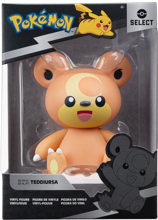 Jazwares select Pokémon Vinyl Figure Teddiursa 11 cm Action figure