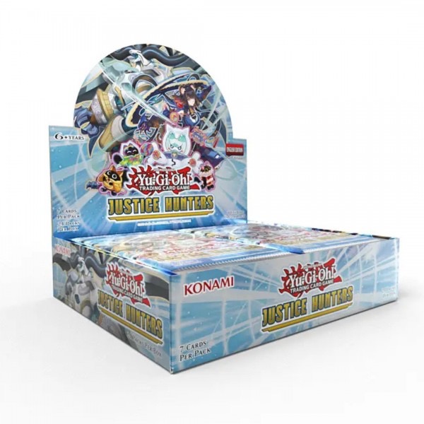 Yu-Gi-Oh! Justice Hunters Booster Box – Bring Justice to the Dueling Arena!