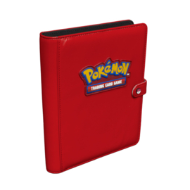 Pokémon Premium red snap 4-pocket binder