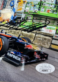 Max Verstappen Autographed Photo - JSA  Certification