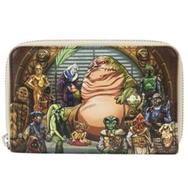 Loungefly: Star Wars - Return Of The Jedi 40Th Anivversary - Jabbas Palace Zip Around Wallet