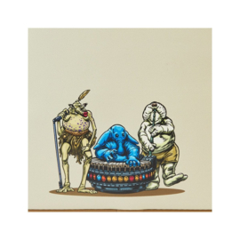 loungefly: star wars - return of the jedi 40th anivversary - jabbas palace mini backpack