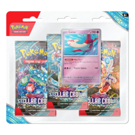 Pokémon - Stellar Crown: Latias 3-Pack Blister - Latias