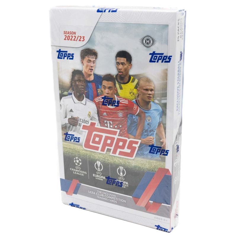 2022/23 Topps UEFA Club Competitions Soccer Flagship Hobby Box