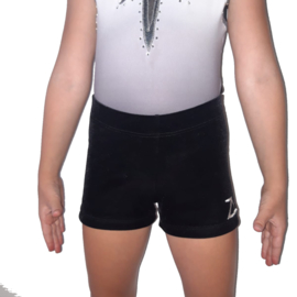 Gymnastic shorts Velours Black