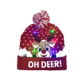 Foute Kerstmuts oh deer | Brievenbuscadeau