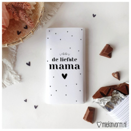 Chocoladereep | voor de liefste mama
