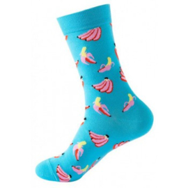 Funny socks | Blauw bananas