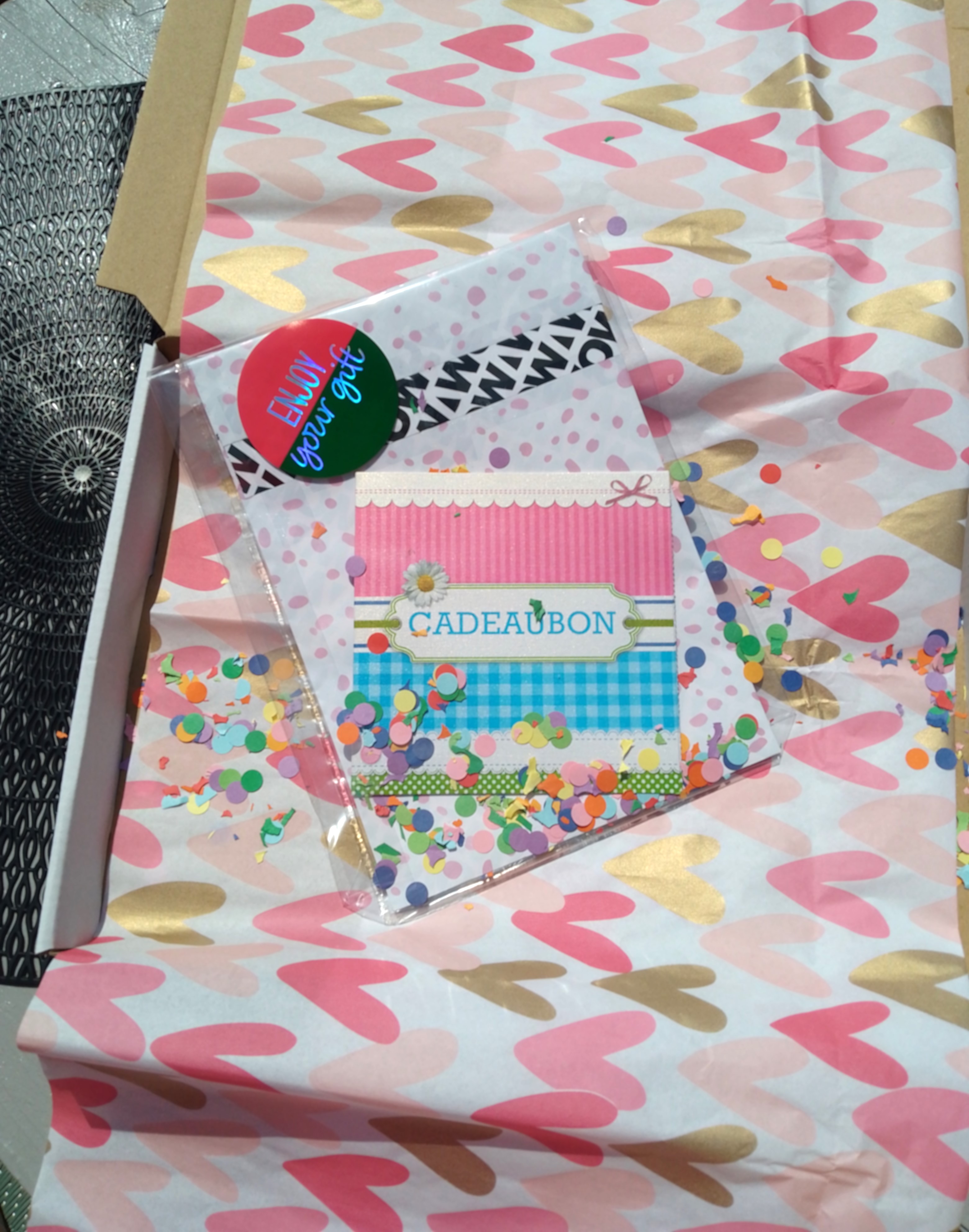 Cadeaubon  Winkeltje bedrag
