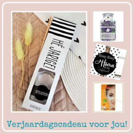 Verjaardagscadeau voor jou!