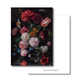 A4 poster | Stilleven met bloemen