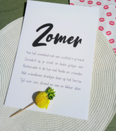 A4 poster | Zomer