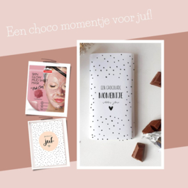 Choco momentje voor juf