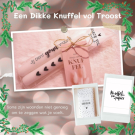 Dikke knuffel voor jou | Cadeau kaarsen