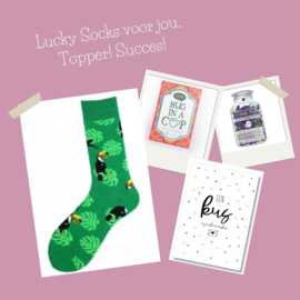 Lucky socks groen - Succes topper!