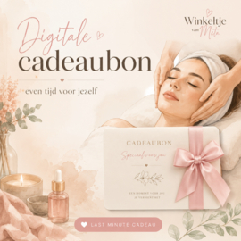 Digitale cadeaubon Basis 60 min.