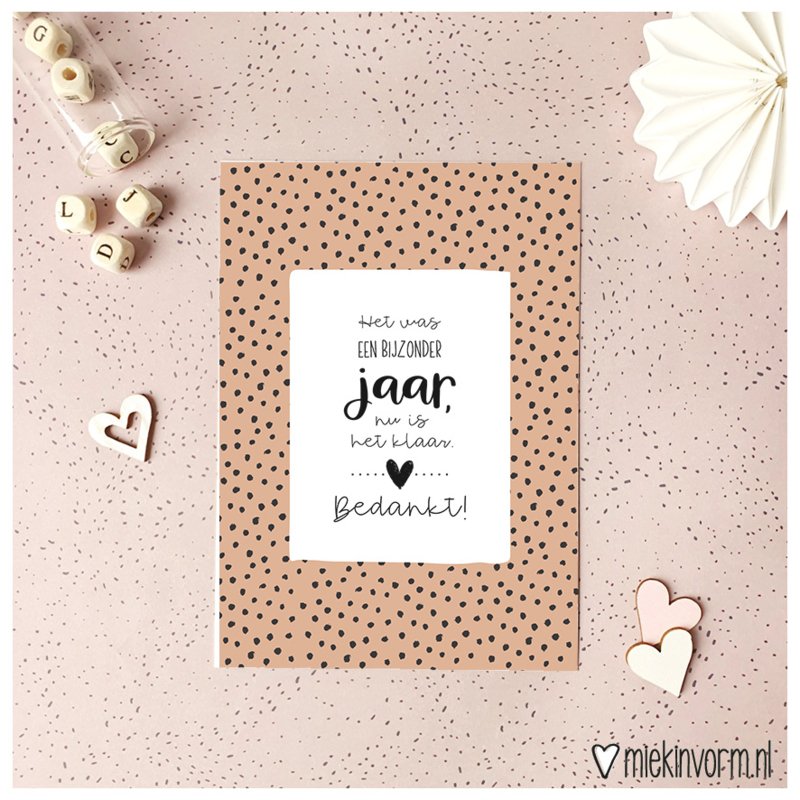 Verras de juf met een zomers bedankje!