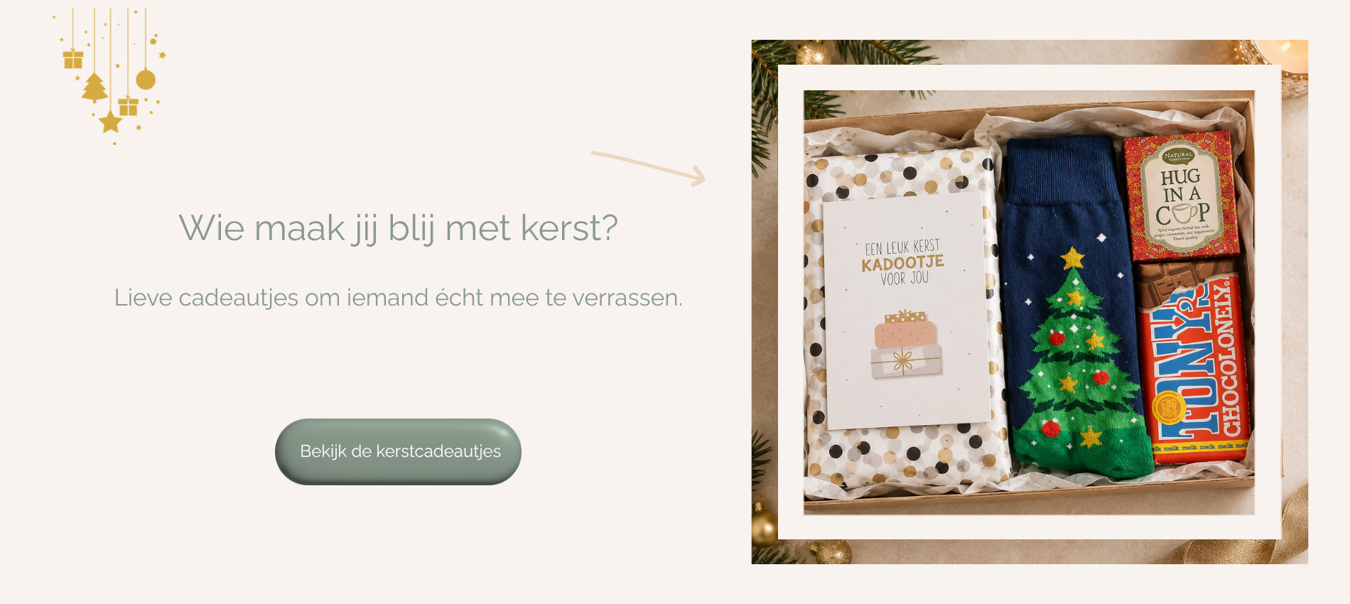 Kerst brievenbuscadeau