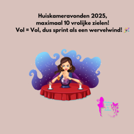 Huiskameravonden 2025