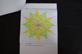 Persoonlijke mandala met boodschap