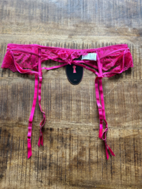 Hunkemöller Private Anna Jarretels Pink Peacock XXXL