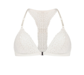 Hunkemöller Rose Triangle Bralette Snow White