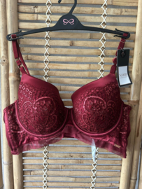 Hunkemöller Noir Lara Pd Bh Cabernet 80B