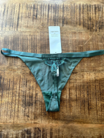 Hunkemöller Maja String Dark Forest XL