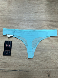 Hunkemöller Invisible String Stripe Pastel Turqoise S