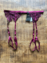 Hunkemöller Isabelle Jarretels Pickled Beet XXL