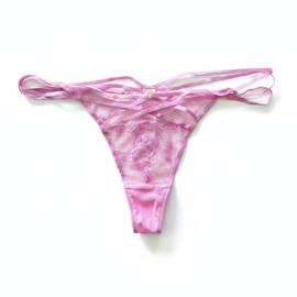 Hunkemöller Livia String Lilac Chiffon XL