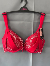 Hunkemöller Toril Push Up Bh Tango Red 70D