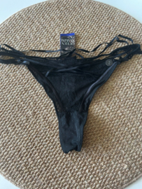 Hunkemöller Nyakim Fleur String Caviar XL