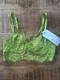 Hunkemöller Isabella Longline Bh Lima Bean Green 70B