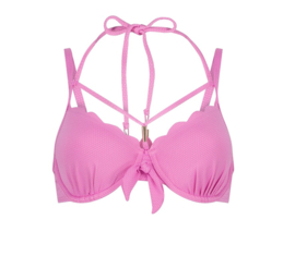 Hunkemöller Scallop Bikinitop Hot Orchid