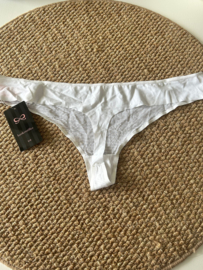 Hunkemöller Invisible String Stripe Bright White XL