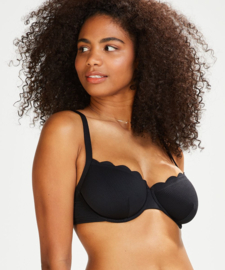 Hunkemöller Scallop Glam Bikinitop Nero