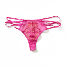 Hunkemöller Abby String Raspberry Rose L