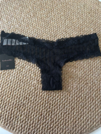 Hunkemöller V-shape Brasilian Stripe Caviar S