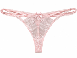 Hunkemöller Lorraine String Pale Lilac XL