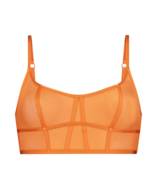 Hunkemöller Sexy Mesh Bralette Fusion Coral L