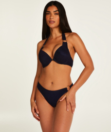 Hunkemöller Maldives Rib Wio Bikini Bottom Peacot Blue