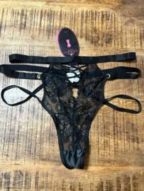 Hunkemöller Private Catherine String Caviar XL
