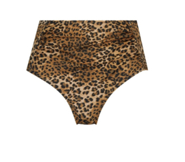 Hunkemöller Leopard Shapink Cheeky Highwaist Taupe