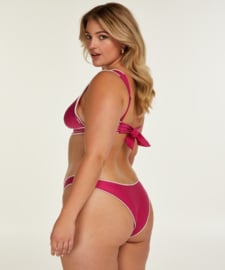 Hunkemöller Maya Highleg Bikinislip Fuchsia