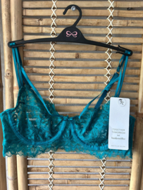 Hunkemöller Isabella Longline Bh Deep Lake 80B