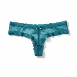 Hunkemöller V-shape Floral Brasilian Deep Lake S